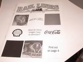 RAIL LINES - NATIONAL RAILROAD MUSEUM WISCONSIN WINTER 2003 BOOKLET - W15 - £5.90 GBP