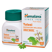 Himalaya Herbal Tulasi 60 Tablets | Pack of 1,2,3,4,5,6,8,10,12,15,20 Bottles - £9.50 GBP+