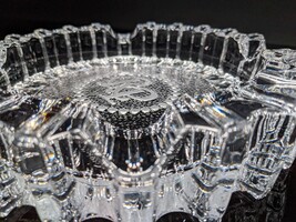 Rocky Patel Luminoso Gray Glass Ashtray Gorgeous 10" Diameter image 10