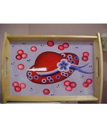 Large tray red hat 18 1/2” x 12” x 1 1/2” deep - $31.99