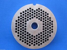 #8 x 1/8&quot; FINE hole size meat grinder chopper plate disc die LEM Cabelas... - $13.48