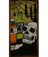 Apothecary Bottles and Skull Kitchen Towel - £4.29 GBP