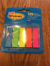 Staples Brand post-it Stickies Page Markers 125 Page Flags 11147 Ships N... - $4.93