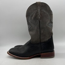 Cody James Collection BBH4 Mens Black Gray Pull On Western Boots Size 12 D - £58.39 GBP