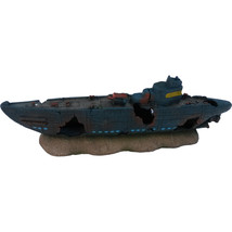 Large Submarine Wreck Aquarium Fish Tank Ornament Decoration - $42.95