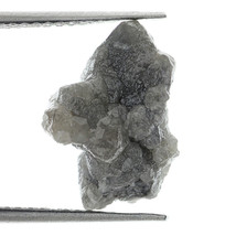 RAW Grey Color 4.22 Ct Fabulous Natural Rough Loose Unique Diamond - £61.97 GBP