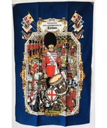 Pageants &amp; Ceremonies of London Tea Towel Guards Soldiers Cotton Made in... - £15.20 GBP