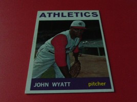 1964 TOPPS   JOHN  WYATT  #108  ATHLETICS  BASEBALL    NM /  MINT  OR  B... - $39.99