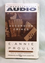 According Crimes  by E. Annie Proulx. Audio Cassettes (4) - $7.21