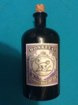MONKEY 47 SCHWARZWALD DRY GIN EMPTY BOTTLE with CORK - 1 L - Free Shipping - $21.49