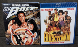 Fred Williamson Blu Ray Lot: That Man Bolt (1973) + Bucktown (1975) Pam Grier - £23.72 GBP