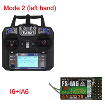Flysky Fs-I6 2.4G 6CH AFHDS RC Transmitter with Fs-Ia6 Fs-Ia6B Receiver for Airp - £95.59 GBP