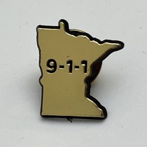 Minnesota 911 Emergency Rescue City State Tourism Souvenir Plastic Lapel Hat Pin - £3.85 GBP