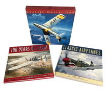 100 Years of Flight Classic Collection Airplanes 2 Hardcover Books Set - £11.18 GBP
