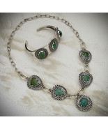 Vintage Cerrillos and Sterling Silver Set - £219.54 GBP