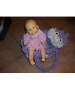 baby doll in a plush carry case that is an Easter bunny. - £16.51 GBP