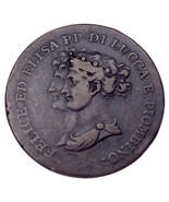1806 Italian States Lucca 5 Centesimi KM #22 VF+ Condition - $356.42 CAD