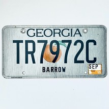 2015 United States Georgia Barrow County Passenger License Plate TR7972C - $225.96 MXN