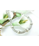 Artisan Crafted Sterling Silver 7.5&quot; Tulang Naga Bracelet - £37.61 GBP