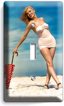 Marilyn Monroe Sexy Beach Bikini Single Light Switch Wall Plate Cover Art Decor - £8.92 GBP