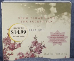 Snow Flower and the Secret Fan: A Novel Listed for Charity Audio Book Li... - $8.16