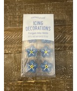 Sweetshop Icing Decorations Forget Me Nots - $549.12 MXN