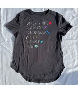 Disney Princess Tee Size L Snow White Cinderella Ariel Rapunzel Belle - $316.52 MXN
