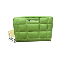 Michael Kors Leather Jet Set Card Case Pear Green New with tags - £35.74 GBP