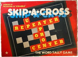 Vintage Skip A Cross Game Complete 1953 Cadaco Ellis Scrabble - £10.38 GBP