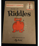 Bennett Cerf&#39;s Book Of Riddles Roy McKie Dr. Seuss 1960 - $54.73 MXN