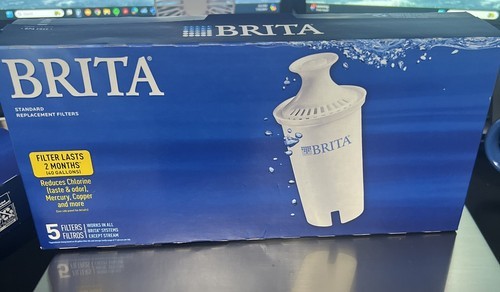 Brita 987554 Pitcher Replacement Filters 5 Pack + 4 New Sealed Item image 3