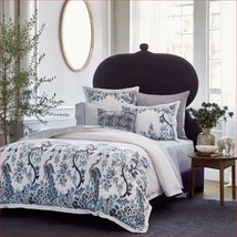 John Robshaw Mayura  Peacock Birds Queen Duvet Cover NIP - $230.35