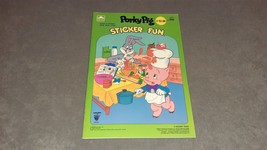 Porky Pig Sticker Fun Book 1982 Golden [New &amp; Unused] Nos - $19.00