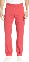New Polo Ralph Lauren Men&#39;s Straight Fit Washed Stretch Chino Pants Red ... - $67.49
