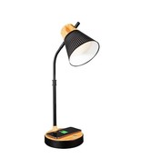 Ottlite 25 in. Black Wireless Charging LED Table Lamp With 3 Color Modes - $84.45