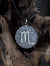 necklace for men scorpio horoscope zodiac sign necklace,handmade jewerly for men - £51.94 GBP