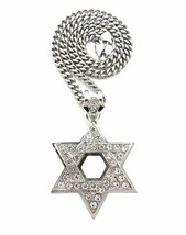 [Icemond] Star Pendant Necklace in Silver Tone - £18.76 GBP+