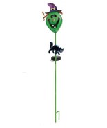 Halloween WITCH Solar Light Stick - Fun To Greet Halloween Ghouls And Sp... - £14.34 GBP