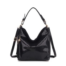Serpentine women shoulder bag female ladies top-handle hand bag big purses and h - £31.51 GBP