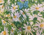Fieldcrest Daisy Ideal No Iron Luxury Muslim Mcm Twin Sheet Set Butterfl... - $28.17