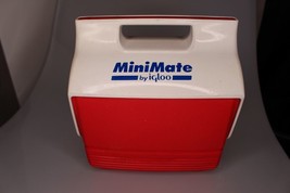 MiniMate by Igloo White Red Small Can Cooler - $19.79