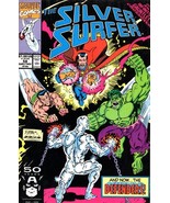 Silver Surfer 58 (1987 2nd Series)*THANOS! - $5.94