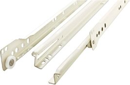 Liberty D68816C-W-TS 16-Inch Bottom Mount Drawer Slide White 16&quot;L x 1.2&quot;... - $9.90