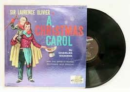 VINTAGE Laurence Olivier A Christmas Carol LP Vinyl Record Album XMK-4014 - £15.57 GBP