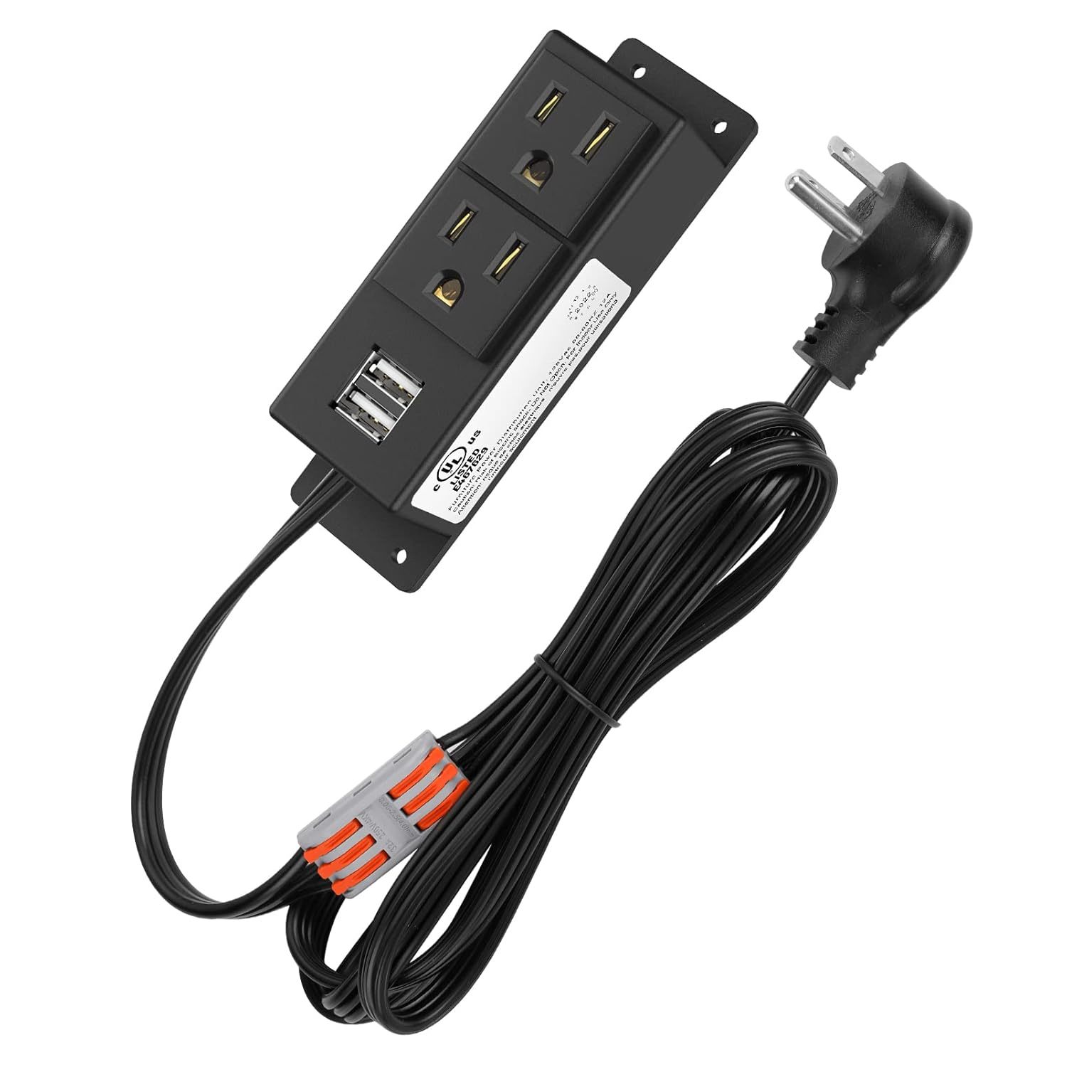 Gun Safe Accessory Electrical Power Outlet Kit, Hidden Outlet, Black, Ul... - $39.99