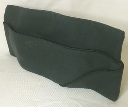 1964 US Army Green Garrison Cap AG-344 Poly Wool Enlisted Mans Hat Vietnam  - £7.05 GBP