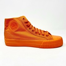 PF Flyer Center Hi Reis Orange Mens Size 7.5 Retro Casual Sneakers PM12OH3M - £45.78 GBP