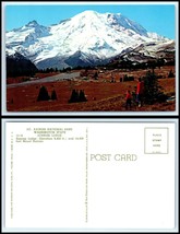WASHINGTON Postcard - Mt. Rainier &amp; Sunrise Lodge K43 - £2.31 GBP