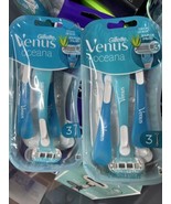 (2) Gillette Venus Oceana Women&#39;s Disposable Razors with Aloe Vera 3ct Each - $10.99