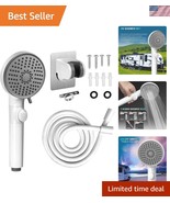 Easy Install RV Shower Head with Hose &amp; Water-Saving Features - Travel E... - $79.99